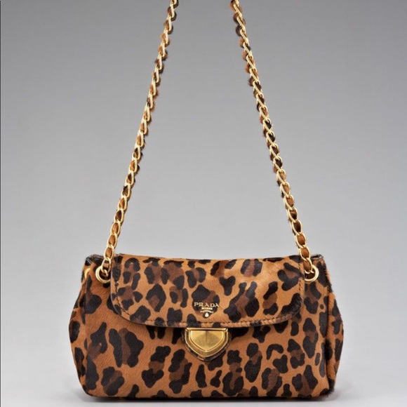 prada cavallino leopard bag